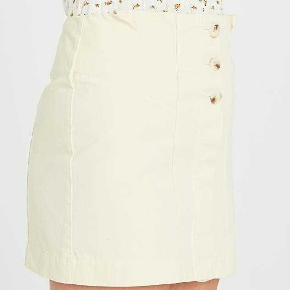 NWT Altar'd State Lisann Skirt Cream Small - Picture 3 of 4